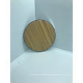 Portable Round Shape Wireless Charger  10W Wireless Charger Bamboo  Fast Charger Wood Wireless Charge